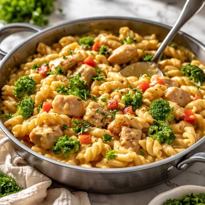 Image of Velveeta Cheesy Chicken Skillet