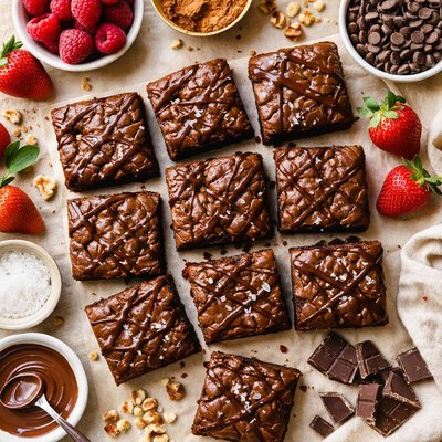 Image of Velvet Fudge Brownies