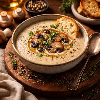Image of Velvet Mushroom Soup