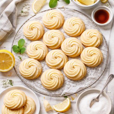Image of Velvety Butter Cookies