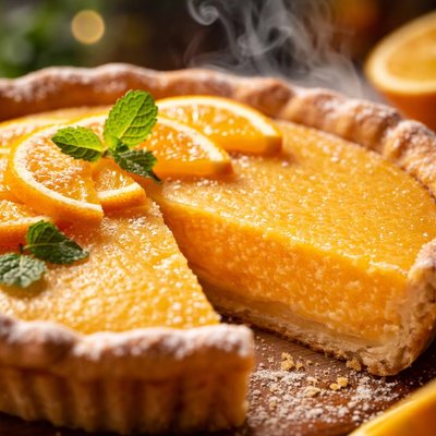 Image of Velvety Orange Pie