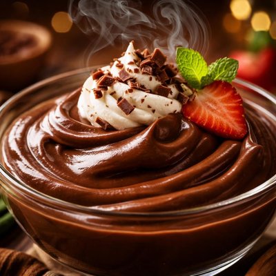 Image of Velvety Smooth Rich Chocolate Pudding