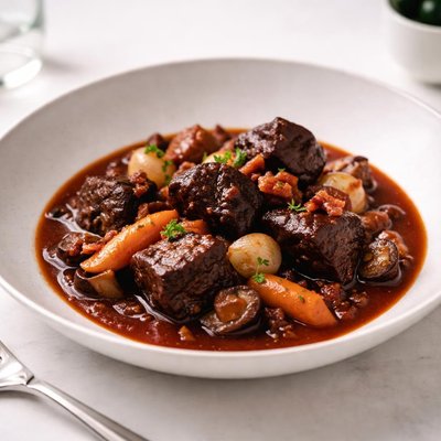 Image of Venison Bourguignon Venison Stew