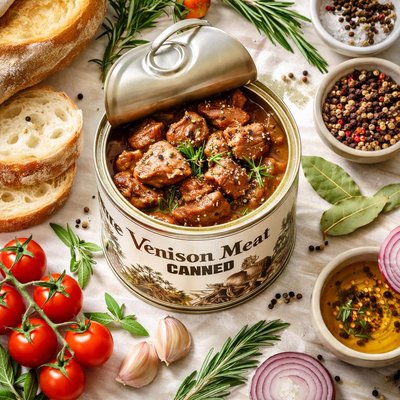 Image of Venison Meat Canned
