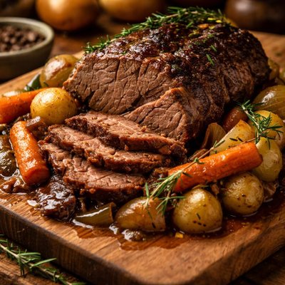 Image of Venison Pot Roast Deer Reindeer Moose or Elk