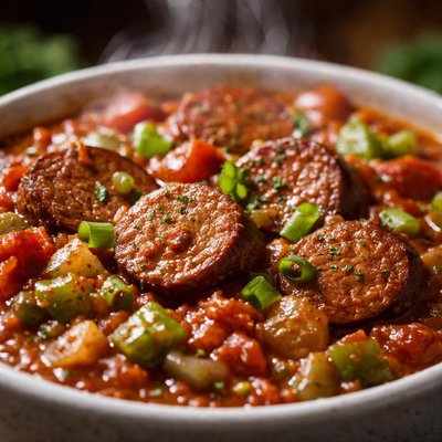 Image of Venison Sausage Creole