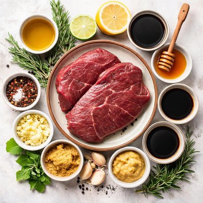 Image of Venison Steak Marinade