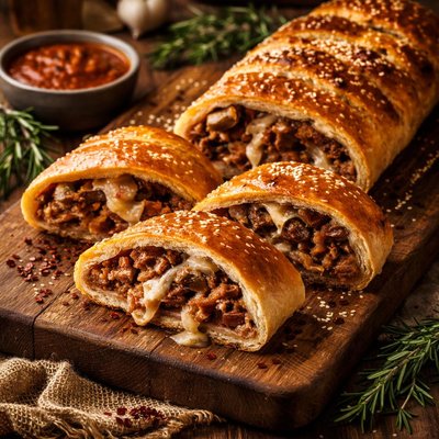 Image of Venison Stromboli