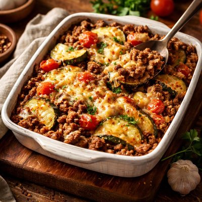 Image of Venison Zucchini Bake