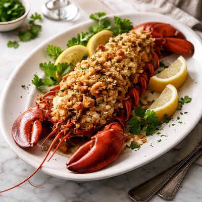 Image of Venus De Milo Baked Stuffed Lobster
