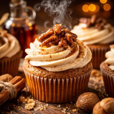 Image of Vermont Maple Spice Cupcakes