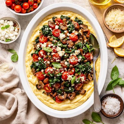 Image of Versatile Layered Polenta
