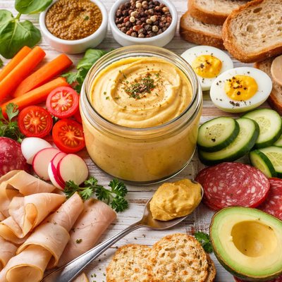 Image of Versatile Mustard Dip Sandwich Spread