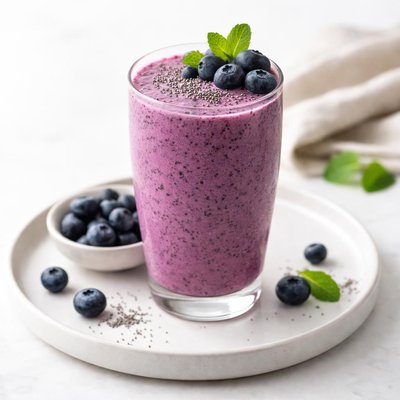 Image of Very Berry Blueberry Smoothie