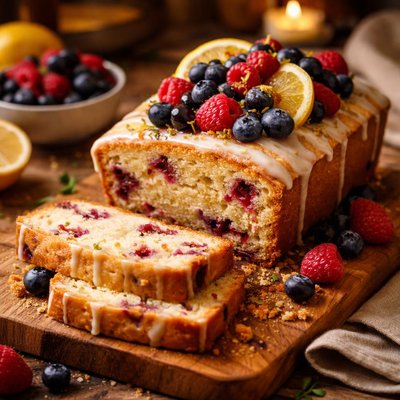 Image of Very Berry Lemon Cake