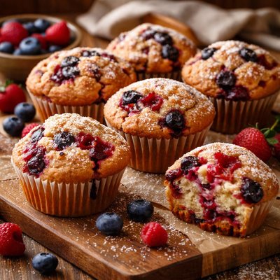 Image of Very Berry Muffins