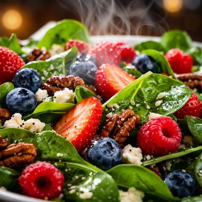 Image of Very Berry Spinach Salad