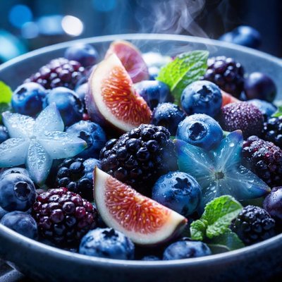 Image of Very Blue Fruit Salad