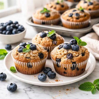 Image of Very Blueberry Muffins