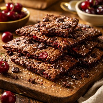 Image of Very Cherry Brownie Crisp