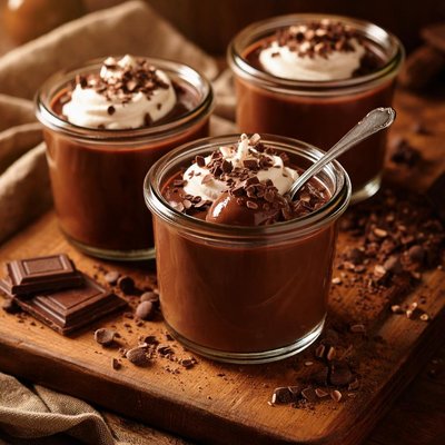 Image of Very Easy Rich and Creamy Chocolate Pudding