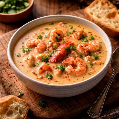 Image of Very Easy Seafood Bisque