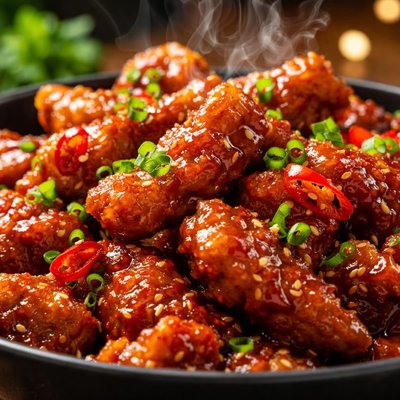 Image of Very Flavourful Chinese Honey Chilli Chicken