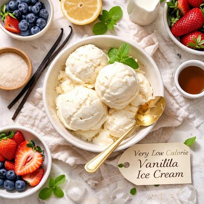 Image of Very Low Calorie Vanilla Ice Cream