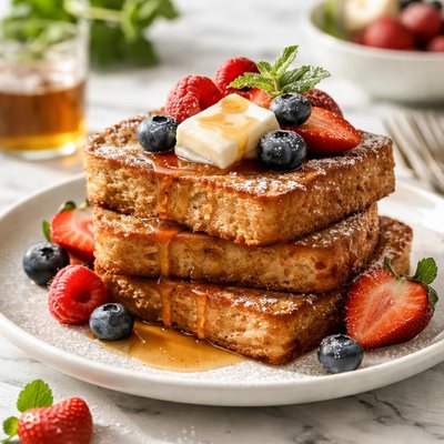 Image of Very Low Carb French Toast Quick Bread