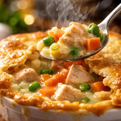 Image of Very Low Fat Chicken Pot Pie
