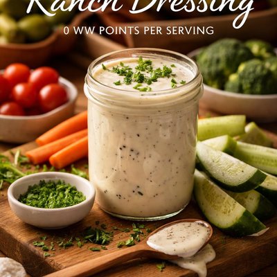 Image of Very Low Fat Ranch Dressing 0 Ww Points Per Serving