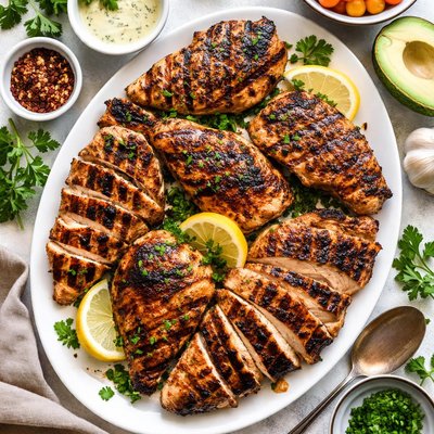 Image of Very Moist Grilled Chicken