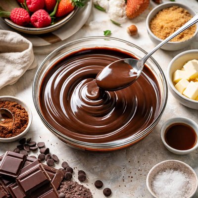 Image of Very Shiny Chocolate Glaze