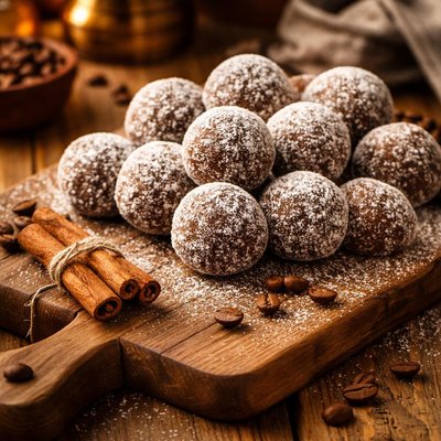 Image of Viennese Coffee Balls No Bake