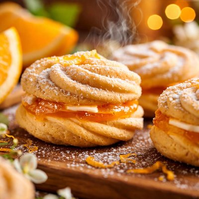 Image of Viennese Orange Kisses