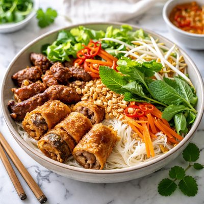 Image of Vietnamese Bun Cha Gio