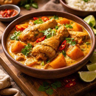 Image of Vietnamese Chicken Curry with Sweet Potatoes