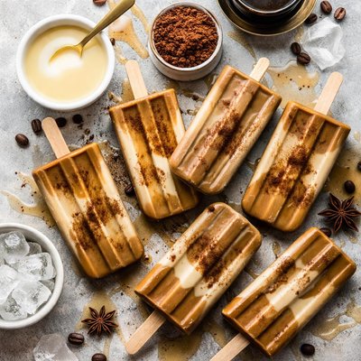 Image of Vietnamese Coffee Popsicles