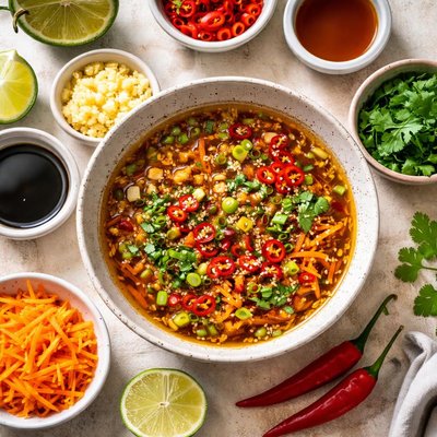 Image of Vietnamese Dipping Sauce Vegan Nuoc Cham Alternative