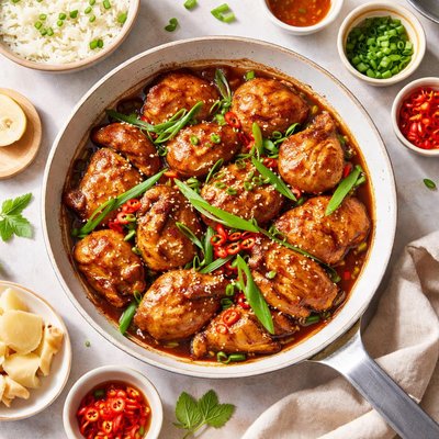 Image of Vietnamese Ginger Chicken Ga Kho