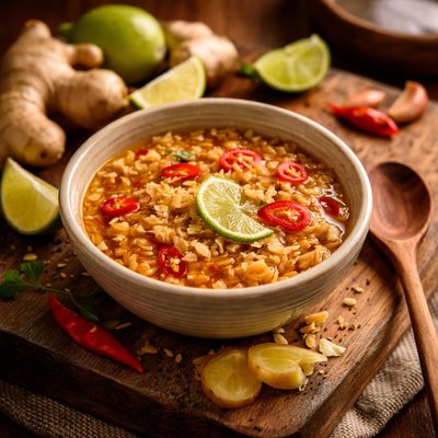 Image of Vietnamese Ginger Fish Sauce Nuoc Mam Gung