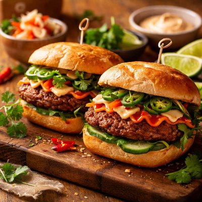 Image of Vietnamese Hamburgers