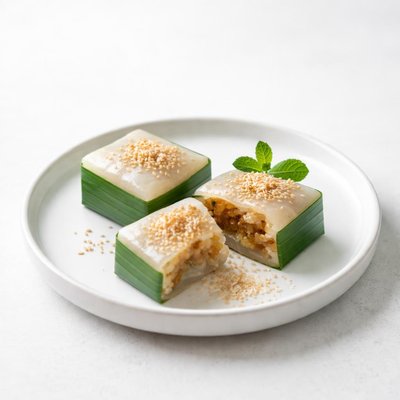 Image of Vietnamese Husband and Wife Cake Banh Phu the