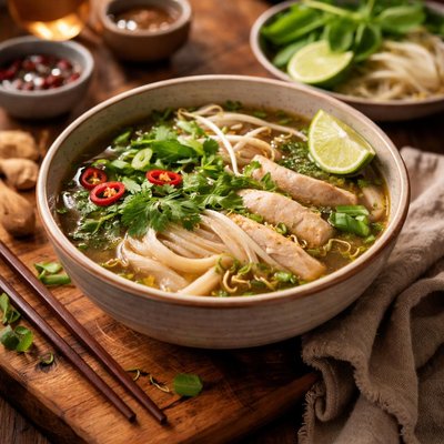 Image of Caldo de Pho Vegano Vietnamita
