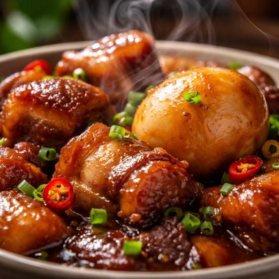 Image of Vietnamese Pork and Eggs Tit Ko