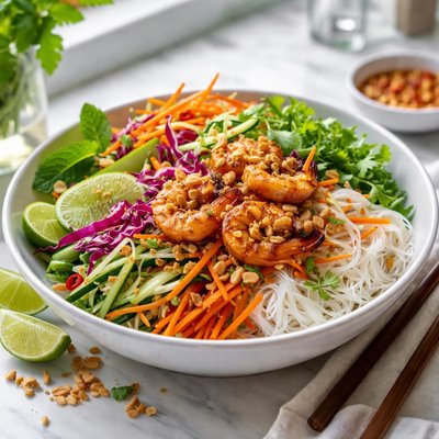 Image of Vietnamese Rice Noodle Salad