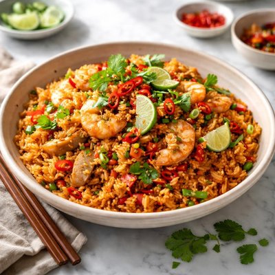 Image of Vietnamese Style Spicy Fried Rice