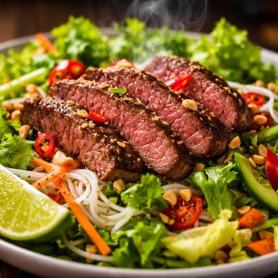 Image of Vietnamese Style Steak Salad