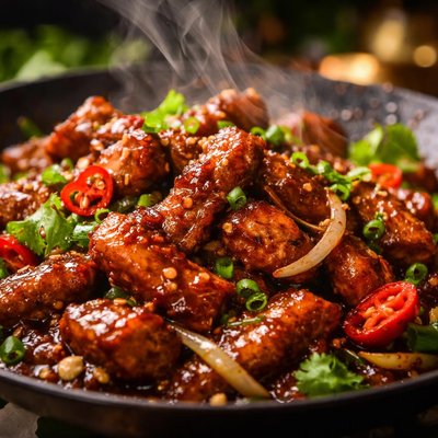 Image of Vietnamese Tamarind Pork Stir Fry