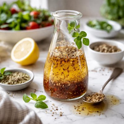 Image of Vinegar and Oil Salad Dressing